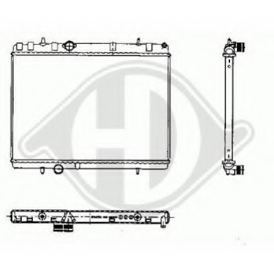 Radiator racire motor