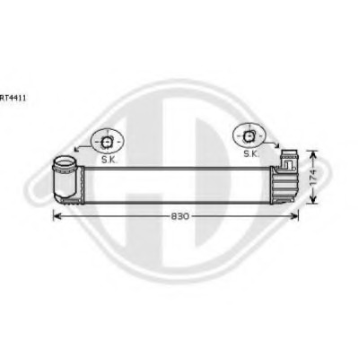 Intercooler compresor