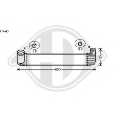 Intercooler compresor