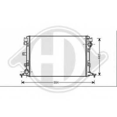 Radiator racire motor