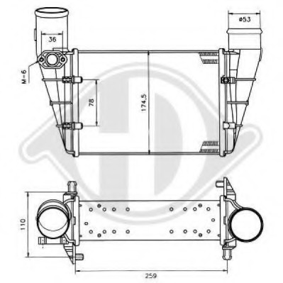 Intercooler compresor