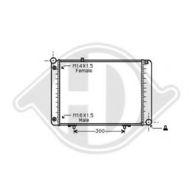 Radiator racire motor