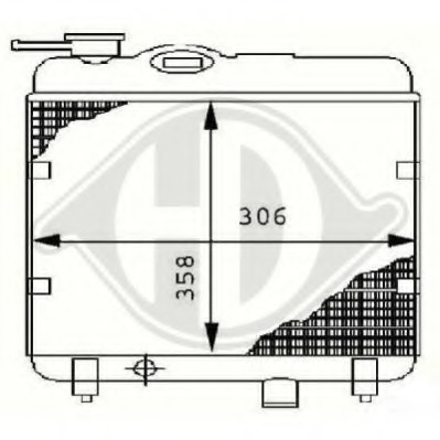 Radiator racire motor