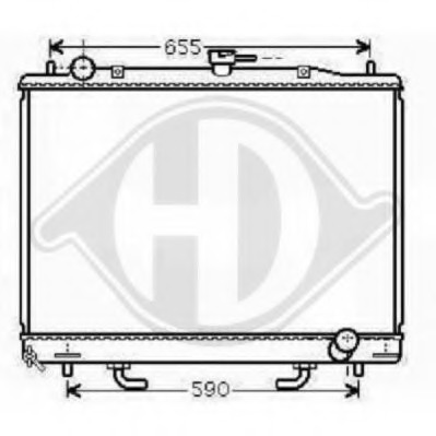 Radiator racire motor