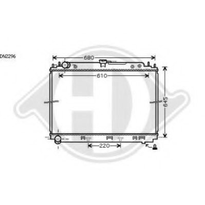 Radiator racire motor