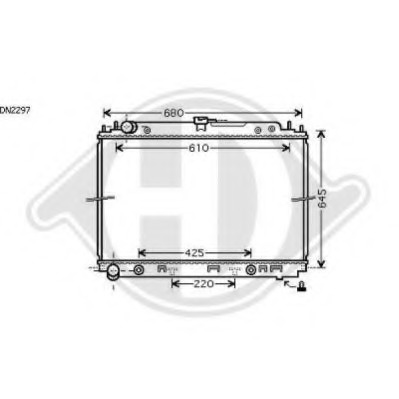 Radiator racire motor