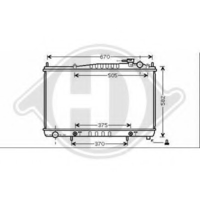 Radiator racire motor