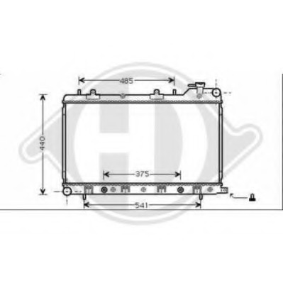 Radiator racire motor