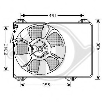 Ventilator radiator