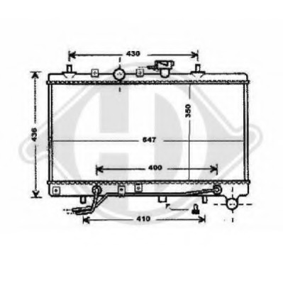 Radiator racire motor