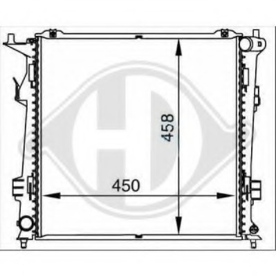 Radiator racire motor