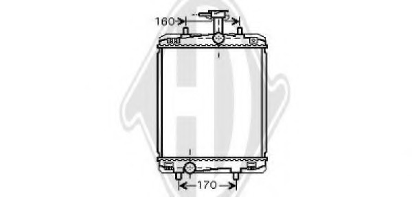 Radiator racire motor