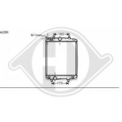 Radiator racire motor