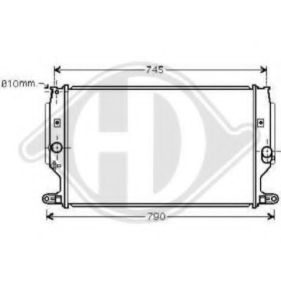 Radiator racire motor