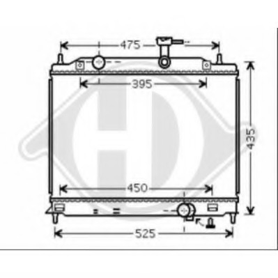 Radiator racire motor