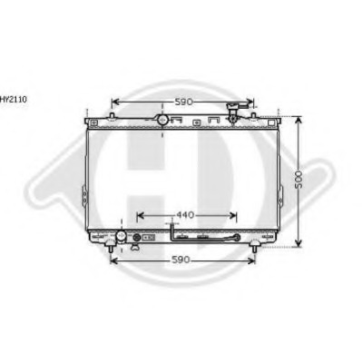 Radiator racire motor