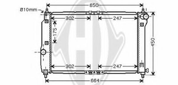 Radiator racire motor