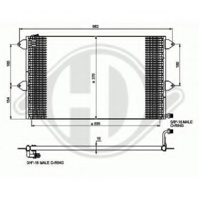 Radiator racire motor