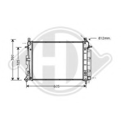 Radiator racire motor