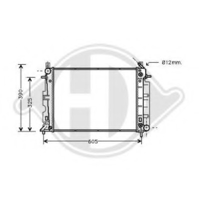 Radiator racire motor