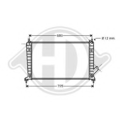 Radiator racire motor