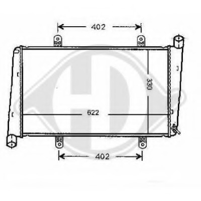 Radiator racire motor