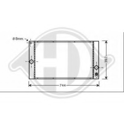 Radiator racire motor