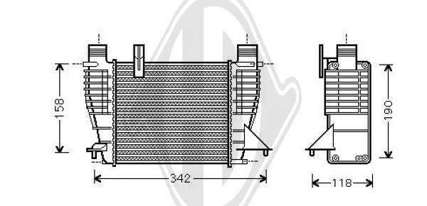 Intercooler compresor