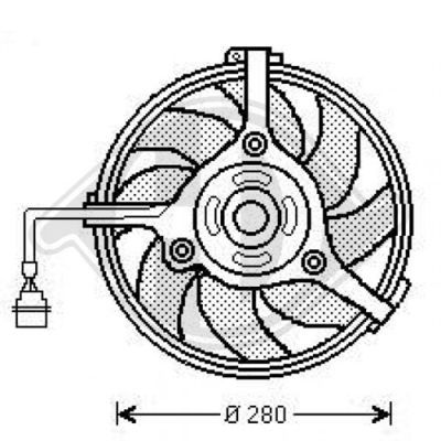 Ventilator radiator