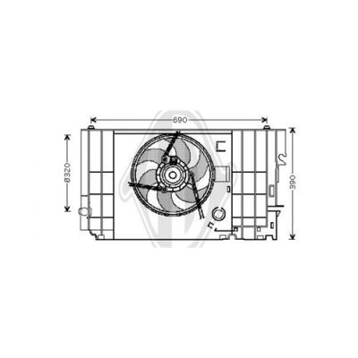 Ventilator radiator