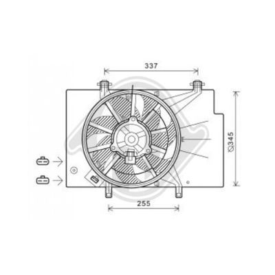 Ventilator radiator