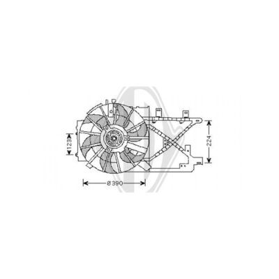 Ventilator radiator