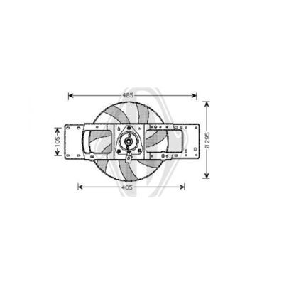 Ventilator radiator