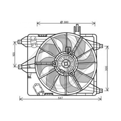 Ventilator radiator