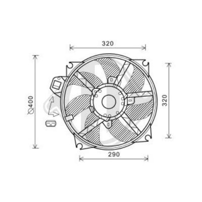 Ventilator radiator