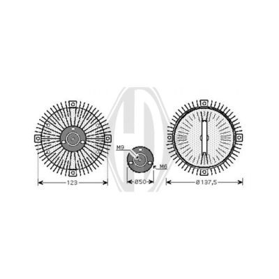 Ventilator radiator