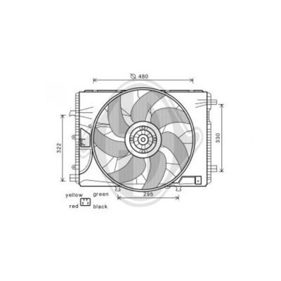 Ventilator radiator