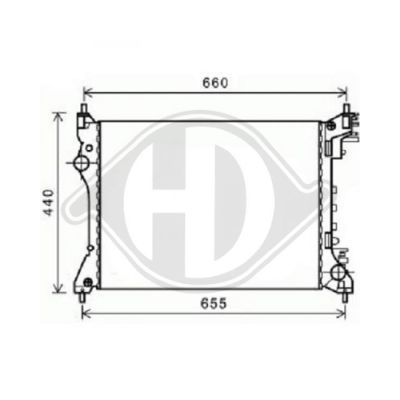 Radiator racire motor