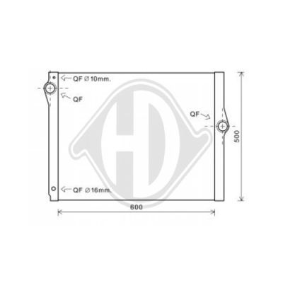 Radiator racire motor