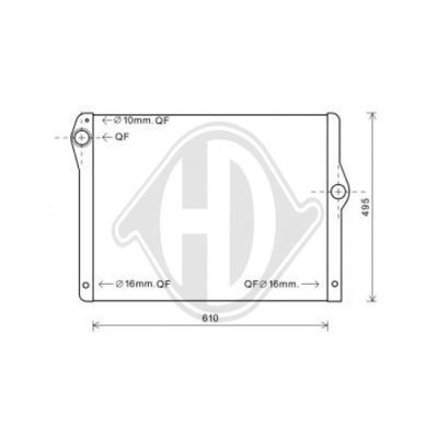 Radiator racire motor