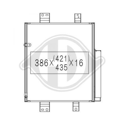 Radiator racire motor