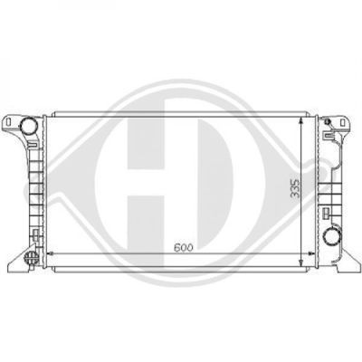 Radiator racire motor