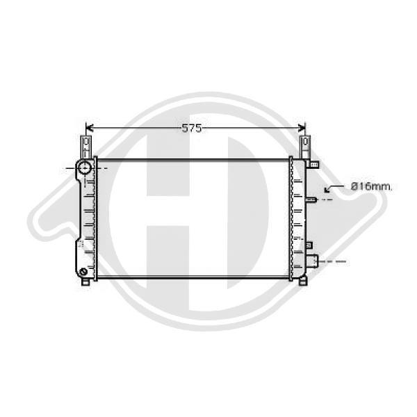 Radiator racire motor