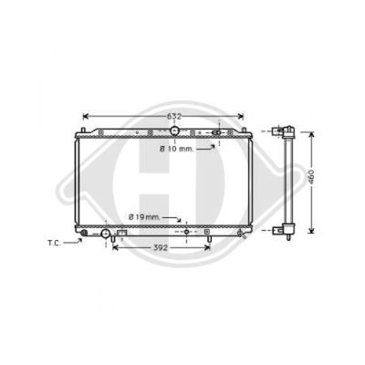 Radiator racire motor