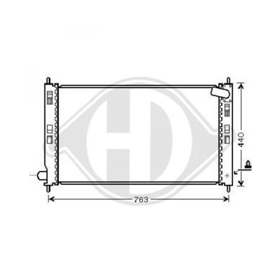 Radiator racire motor