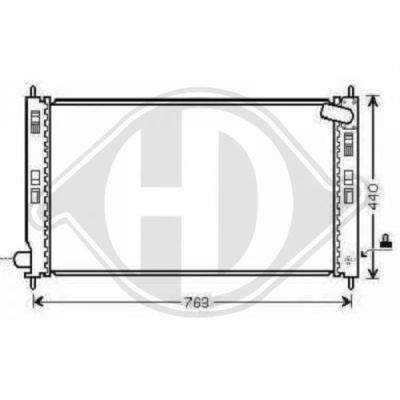 Radiator racire motor