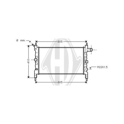 Radiator racire motor