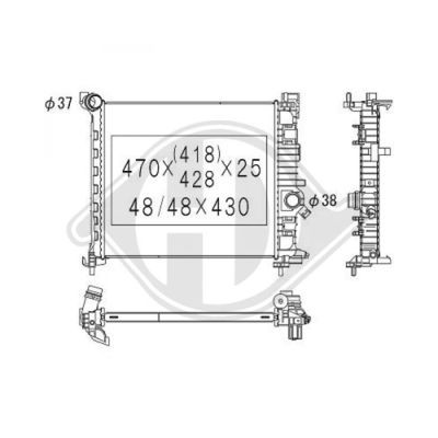 Radiator, racire motor