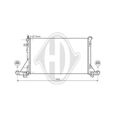 Radiator racire motor