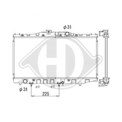 Radiator racire motor